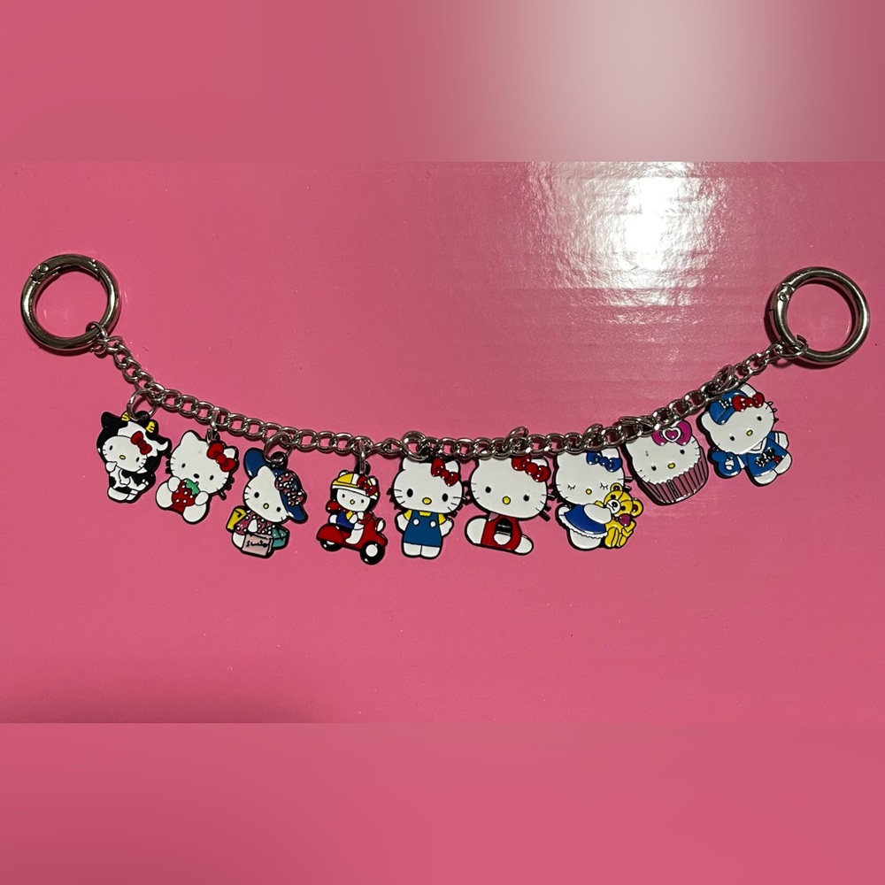 Hello Kitty Charm Keychain